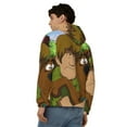 thumbnail image 4 of Shaggy Scooby Doo Sweatshirt For Mens Fashion Hoodies Zipper Coat Jacket With Pockets Athletic Daily Hoody Hooded, 4 of 6