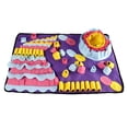 thumbnail image 2 of Greeniant Alfombrillas de entrenamiento para perros y gatos, almohadillas de forraje para olfatear, juguete reutilizable para mascotas, almohadillas de Suministros para perros violeta, 2 of 8