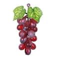 thumbnail image 2 of EZPXFCI 1 bunches Large Bunch Artificial Grape Lifelike Artificial Grapes Decor Hanging Rubber Grape Bundles Rubber Grapes in for Wedding Kitchen Photography Decoration, 2 of 9