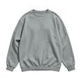 thumbnail image 4 of hoksml Men s Crew Neck Sweatshirt Cropped Loose Drop Shoulder Elastic Waist for Casual Daily Work Outdoor Comfort, 4 of 5