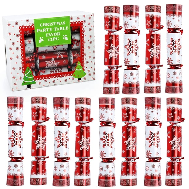 Paquete de 12 Souvenirs para Mesa de Fiesta FunsLane 10 cm Navidad para Niños