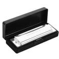 thumbnail image 1 of OULII Metal Harmonica Silver 10 Holes 20 Tones Musical Instrument for Playing, 1 of 8