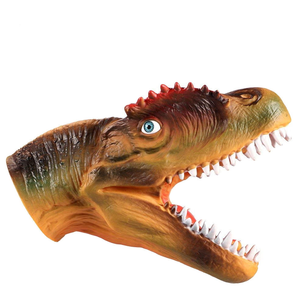 dinosaur soft hand puppet