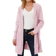 thumbnail image 3 of Women Button Down Solid Color Cardigan, 3 of 5