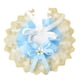 thumbnail image 1 of Polaina de cuello azul lavable para perros y gatos, tamaño mediano (27,5 cm/10,8 pulgadas), bufanda ajustable con ribete de encaje para mascotas, 1 of 8