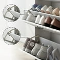 thumbnail image 5 of Aukfa 3 Flip Drawers Shoe Cabinet with Drawer for Entryway Free Standing Shoe Organizer - White, 5 of 8
