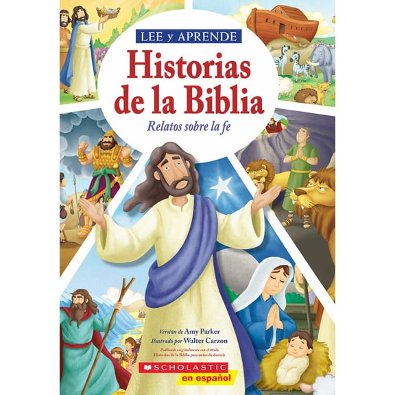 Lee y Aprende: Historias de la Biblia: Relatos Sobre la Fe (Read and Learn: 5-Minute Bible Stories) (Hardcover)