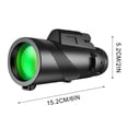 thumbnail image 3 of SUTENGDA 80x100 HD Monocular Telescope with Phone Mount & Tripod - BAK-4 Prism Waterproof Fogproof Scope  42mm Objective Lens  Night Vision for Hunting Bird Watching Hiking (360g Portable, 3 of 9