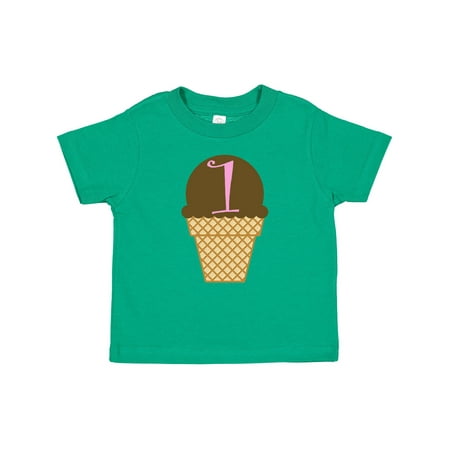 

Inktastic 1st Birthday Ice Cream Gift Baby Boy or Baby Girl T-Shirt