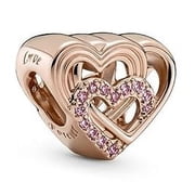 Pandora Intertwined Love Hearts Charm