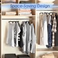 thumbnail image 3 of Juego de perchas Hanger Central Space Saving 30 unidades, color negro, 3 of 8