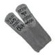 thumbnail image 2 of Calcetines divertidos Zulema Novedad Fuzzy para mujeres gris, 2 of 8