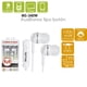 thumbnail image 1 of Audífonos In-ear manos libres 100 mw cable 1.2 m Master MS-340W, 1 of 2