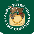 thumbnail image 4 of Inktastic Cute Goats Totes My Goats Boys or Girls Baby Bib, 4 of 4