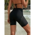 thumbnail image 5 of Charmo Womens Tummy Control Swim Bottoms Dot High Waisted Board Shorts Built-in Liner, 5 of 5
