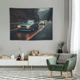 thumbnail image 2 of ONETECH  Jdm Car R34 Tapestry Aesthetic Wall Hanging Decoration Home Living Bedroom Dorm Wall Art Tapestries Classic Retro Gallop Race, 2 of 7
