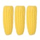 thumbnail image 1 of 3 Pack Yellow Latex Corn Shape Interactive Dog Toys for Teeth Cleaning, Chewing and Biting Protection, 1 of 4