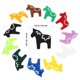 thumbnail image 2 of unbranded 50Ud De Caballo De Fieltro Multicolor Para Navideña Y Regalos Significativos, 2 of 6