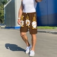 thumbnail image 3 of Daiia Gnomes With Honey Mens Woven Stretch Pajama Short,Short Pajama Pants-XX-Large, 3 of 7