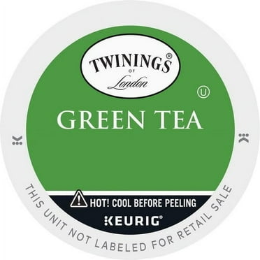 Twinings Green Tea K-Cup Compatible with Keurig Brewer - Green Tea - 24 / Box