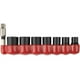 thumbnail image 1 of Juego De 8 Dados De Impacto Milimetricos 1/4 Makita E01694 Makita E01694, 1 of 6