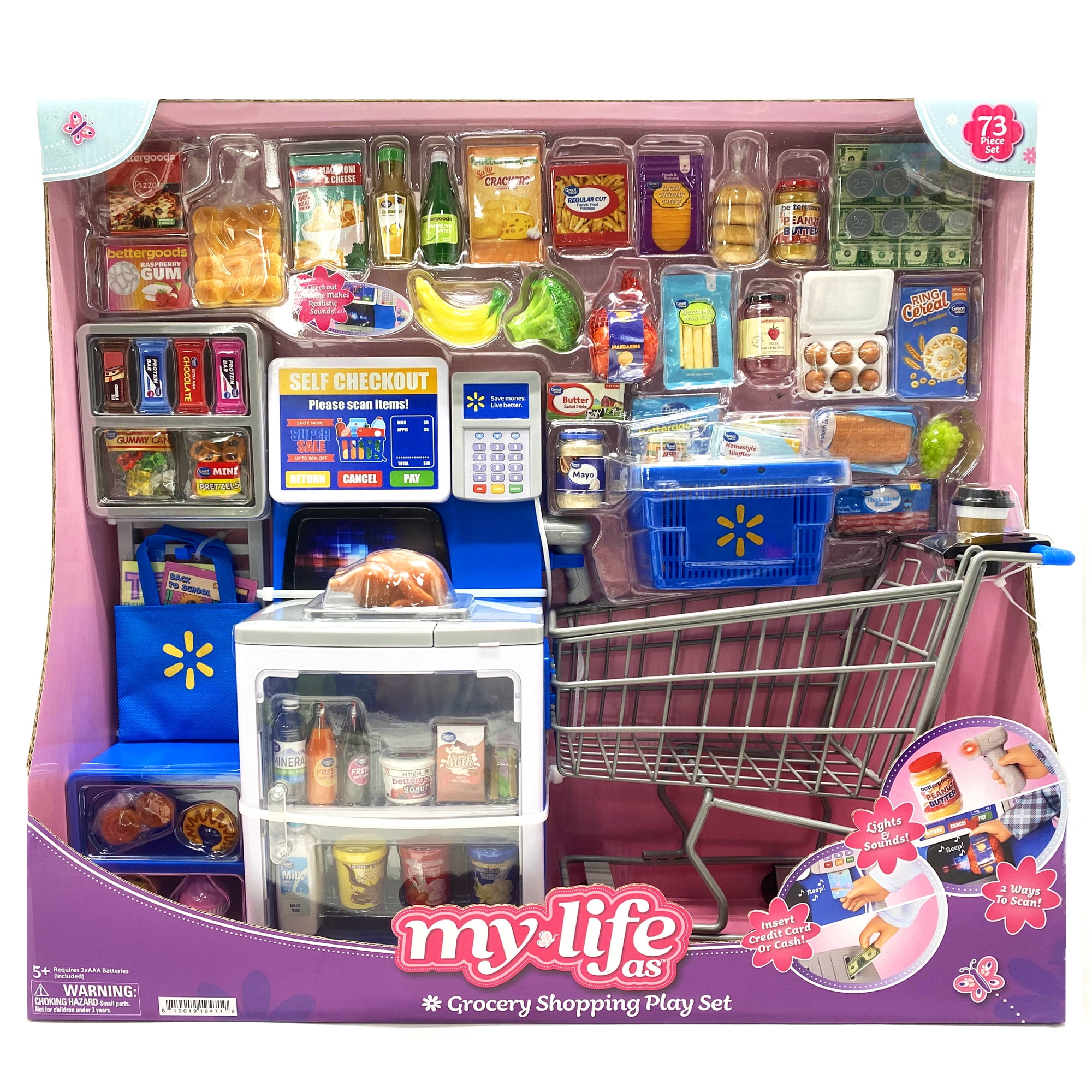 My Life As Grocery Shopping Playset for 18-inch Dolls