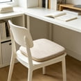 thumbnail image 6 of Flax Linen Horseshoe Chair Cushion Seat Pad With Straps Non Slip Dining Chair Cushion, Ergonomic Comfort Durable Support Design, for Dining Chair Office Chair Kitchen Home Use, 6 of 6
