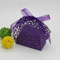 thumbnail image 2 of 20x Cajas Cajatas de Dulces Caramelo Regalo Cinta Láser Flores Decoración Boda Fiesta Zulema La caja del caramelo, 2 of 8