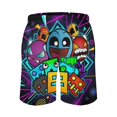 thumbnail image 3 of Geometry Dash Mens Board Shorts Quick Dry Swim Trunk Lightweight Soft Swimsuit Bathing Suit for Boys 3XL, 3 of 8
