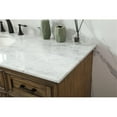 thumbnail image 4 of Elegant Decor Americana 60" Aluminum Alloy Single Bathroom Vanity in Driftwood, 4 of 8