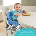 thumbnail image 4 of Summer Infant Pop 'N Sit Portable Booster (Dusty Blue), 4 of 7