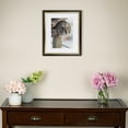 thumbnail image 4 of ArtToFrames 10" x 38" Mahogany and Gold Slope Picture Frame, 10x38 inch Brown MDF Poster Frame (WOM-4447), 4 of 8