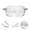 thumbnail image 3 of 1 Ensemble Bol en Verre Résistant à la Chaleur, Compatible Micro-Ondes, pour Cuisiner et Servir des Aliments, 3 of 9