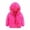 Hot Pink, variant on Cozy Toddler Girls Hooded Down Puffer Jacket Warm Winter Outerwear