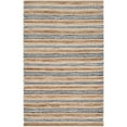 thumbnail image 4 of Safavieh Cape Cod 8' X 10' Hand Woven Rug in Natural and Blue, 4 of 8