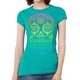 thumbnail image 1 of Camiseta de manga corta de cráneo de diamante para mujer - turquesa - 3x-grande Gravity Trading Camiseta de manga corta, 1 of 1