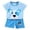 1-G227, variant on Byoo Boy Cute Dog Graphic Tracksuit Outfit Short Sleeve Puppy Print Tee Short Clothing Set Breathable Sweatsuit Sets