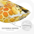 thumbnail image 5 of Balery Honey Bee Bedding Queen Pillow Cases - Envelope Closure - Soft Brushed Microfiber Fabric - Shrinkage and Fade Resistant Pillow Cases-, 5 of 9