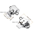 Uxcell Twist Latches, Iron Spring Loaded Butterfly Twist Latch for Box ...