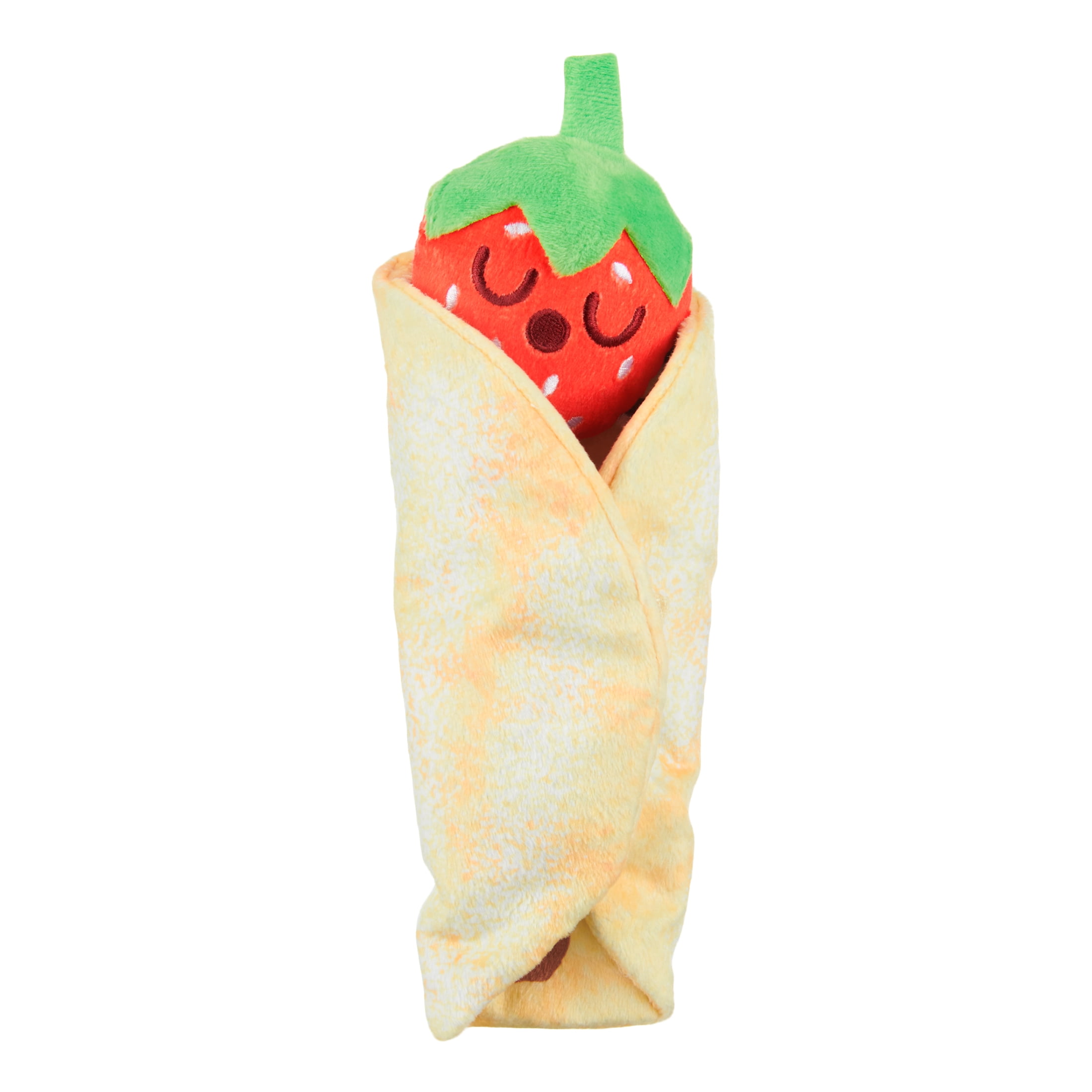 BARK Wake N Crepe Dog Toy, Multi-color, Barkfest in Bed, For Extra Small to Small Dogs