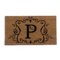 thumbnail image 5 of Monogram Coir Doormat Insert - J, 5 of 7