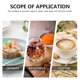 thumbnail image 2 of 12 PCS Handle Long Coffee Spoons Cerámica Postre Pastel Cuchara Práctica Mezcla Cucharas, 2 of 8