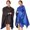 Dark Blue, variant on shqvo Women's Reversible Double Layer Cape Poncho Windproof Raincoat All Season Outdoor Wear Loose Mid Long Coat Fashion