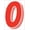 #0 Sticker, variant on Red & White #2 Number Window Stickers for Car Dealerships – 7.5" Weatherproof Vinyl Number Decals – Large Auto Window Stickers, Car Lot Numbers Tags, Windshield Numbers Labels – Pack of 12