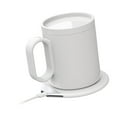 thumbnail image 4 of Calentador de tazas de café y juego de tazas Calentador de café eléctrico de temperatura constante de 55  degreeC Calentador de té Taza de cerámica para té, 4 of 8