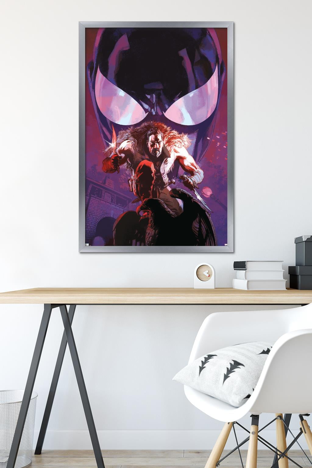 Marvel Kraven The Hunter - Amazing Spider-Man #21 Wall Poster, 22.375" x 34" Framed