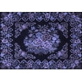 thumbnail image 1 of Ahgly Company Indoor Rectangle Medallion Blue French Area Rugs, 3' x 5', 1 of 4