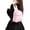Light pink, variant on Bubble Textured Backpack Portable Travel Bag With Organizational Pockets Polyester Materials