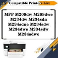 thumbnail image 2 of 134A W1340A Toner Cartridges Compatible for HP MFP M209dw M209dwe M234dw M234sdn M234sdne M234sdw M234dwe M234sdw M234sdwe Printers, High Yield 1,100 Pages, 2 of 7