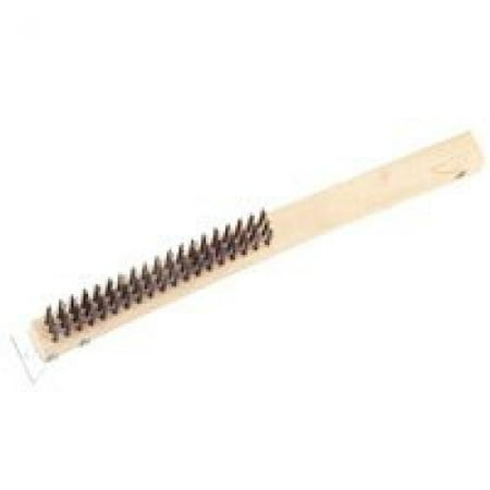 

Long Handle Wire Brush/Scraper Mintcraft Wire Brush WB01319S 045734921962